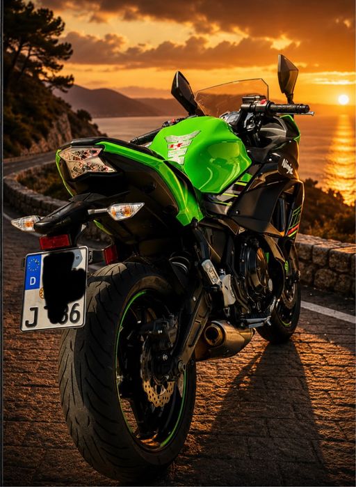 Kawasaki Ninja 650 A2 2019-ABS-5.500 KM -Stare NOUA -Totul NOU