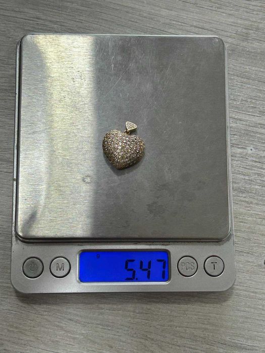 Златна висулка 14 карата – Сърце (5.47 гр)
