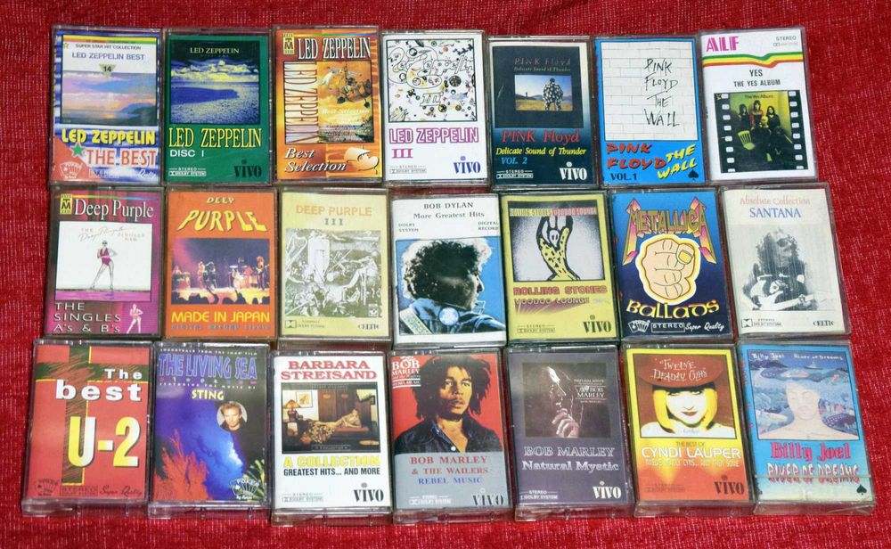 Casete audio originale  muzica straina