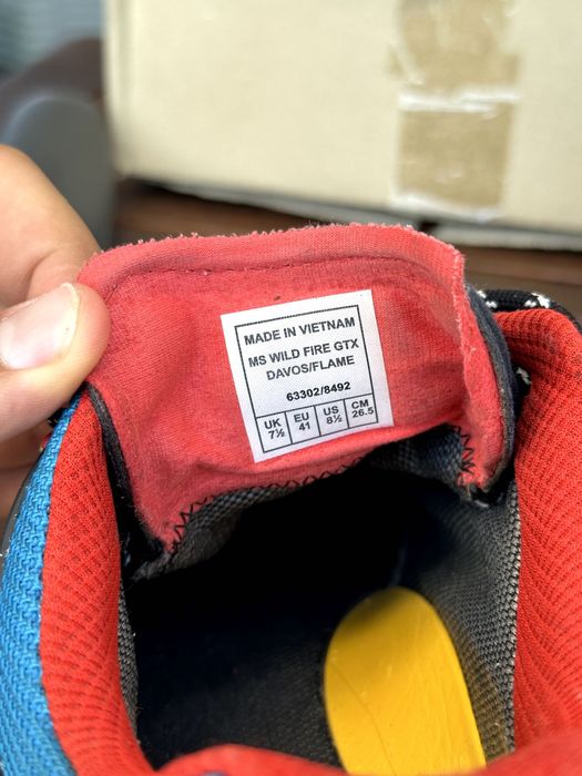 Туристически обувки SALEWA MS Wildfire GORE-TEX - номер 41 (26.5см), Много добро състояние