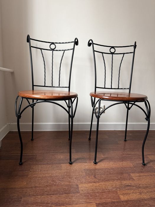 Кованные стулья 2 шт