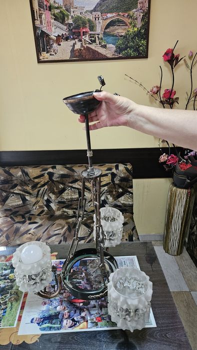 Абажур от ковано желязо