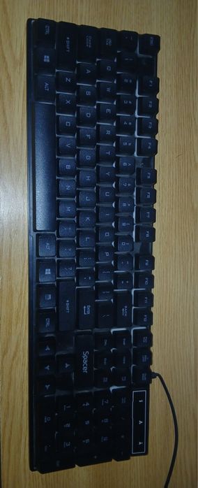 Tastatură gaming RGB SPACER