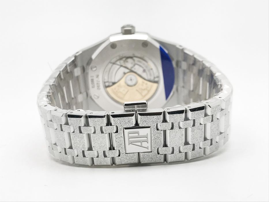 Audemars Piguet Royal Oak 15410 41mm Frosted Black Dial - QC снимки - мъжки часовник