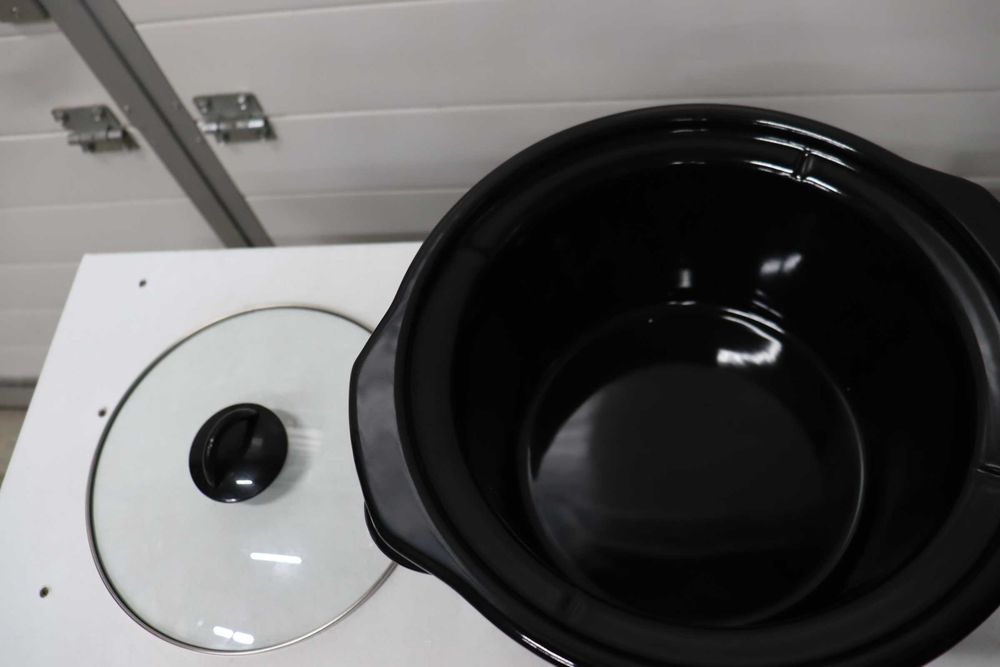 Бавна готварска печка Crock-Pot Crock Pot 4.7, Черна: 4.7л, Гланцово черна, Цифрова, с обратно броене