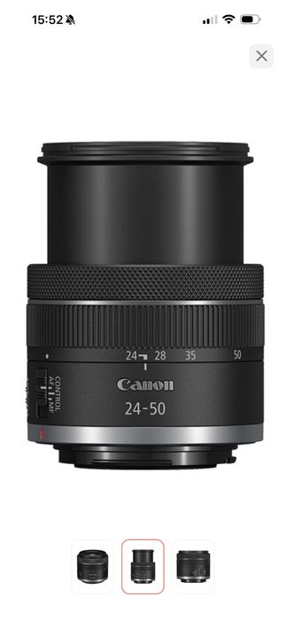 Обьектив canon rf 24-50mm
