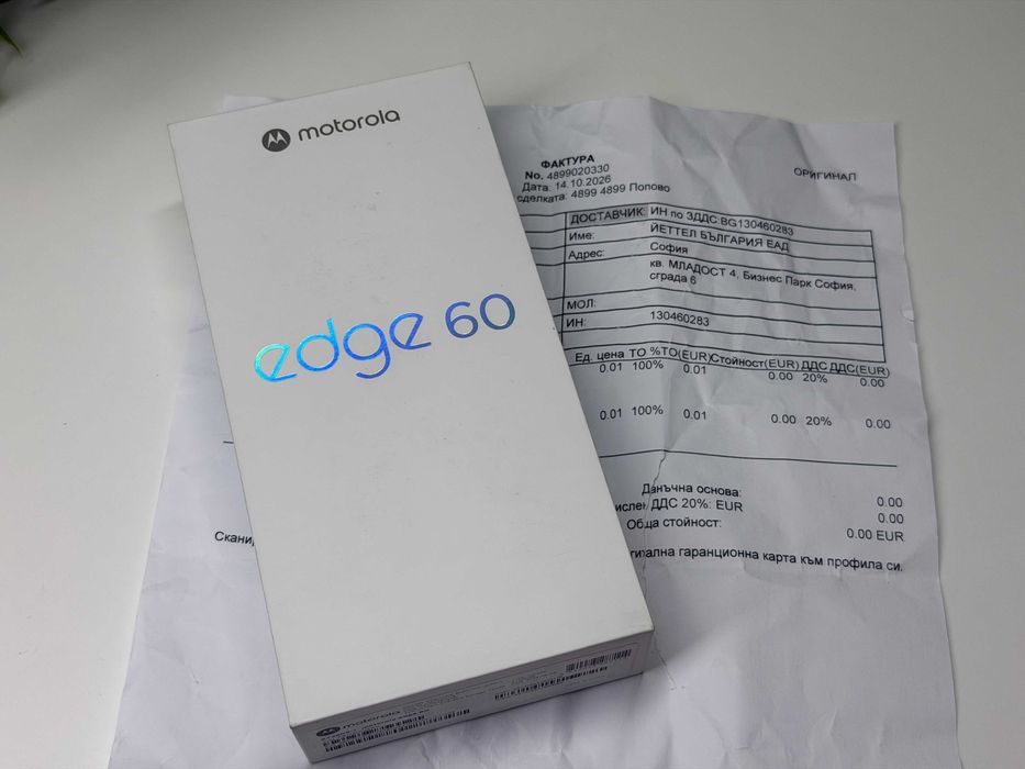 ! НоВо ! Motorola Edge 60 256GB 2г Гаранция