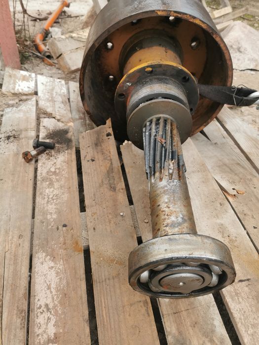 Колела 220,320,440,540, 680.,760 mm.ел мотори редуктори за 8т 12.5т 20