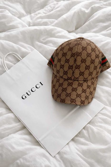 гучи шапка с козирка унисекс gucci нова