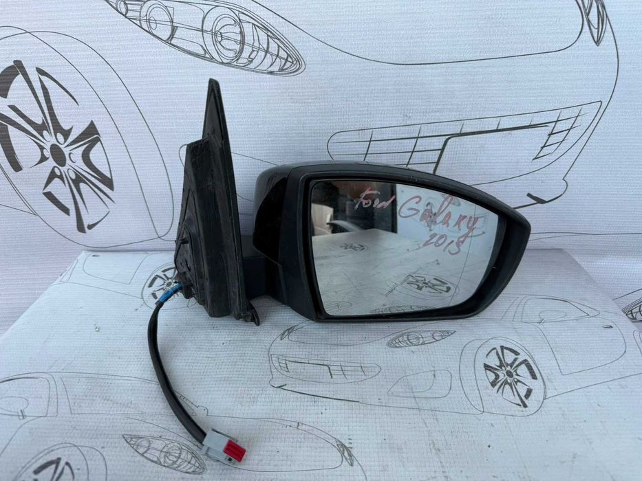 Oglindă Retrovizoare Dreapta Electrică 6 Pini Ford Galaxy 1768906 / 6M21-17682-KJ / [2006-2015] / (5D3)