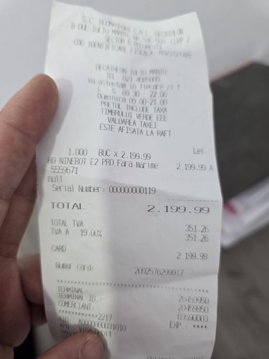 Trotineta electrica Ninebot E2 PRO