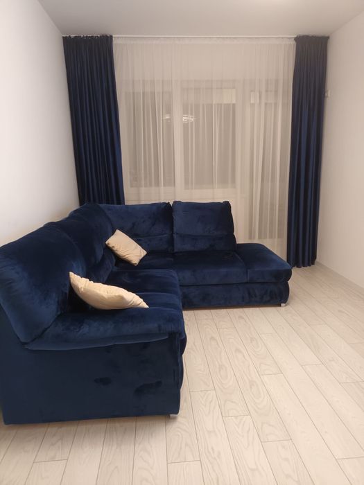 Coltar extensibil albastru inchis