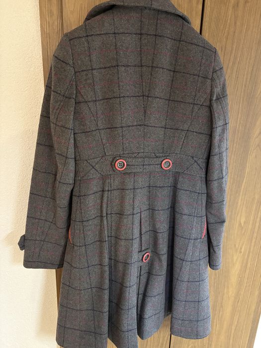 Дамско пълто Kensol вълна и кашмир.