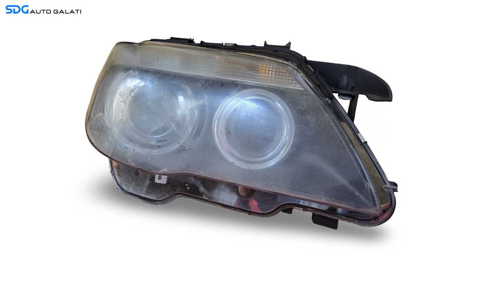 Far Dreapta cu Lupa si Xenon EUROPA FARA Droser BMW Seria 7 E65 E66 Facelift FL 2005 - 2008 Cod 6937242 6907488 [L4787]