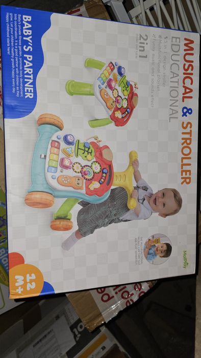 Antepremergator interactiv 2 in 1 Musical bebe