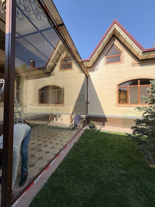 Каленное стекло 10 мм стеклянные перегородки калит ойна калин ойна 10