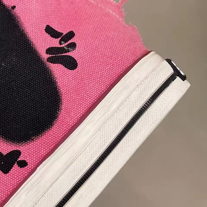 Дънкови боти в розово