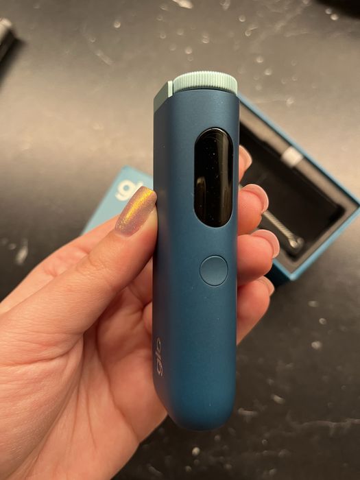 Glo albastru/negru neutilizat