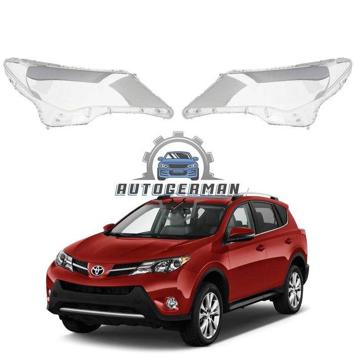 Капаци фарове Toyota RAV4 (13-15) стъкло фар крушки Тойота Рав4 xenon