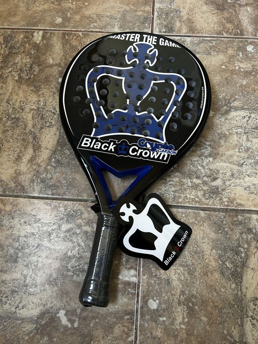 Paleta Padel Black Crown Coyote Carbon 3K - NOUA Sigilata