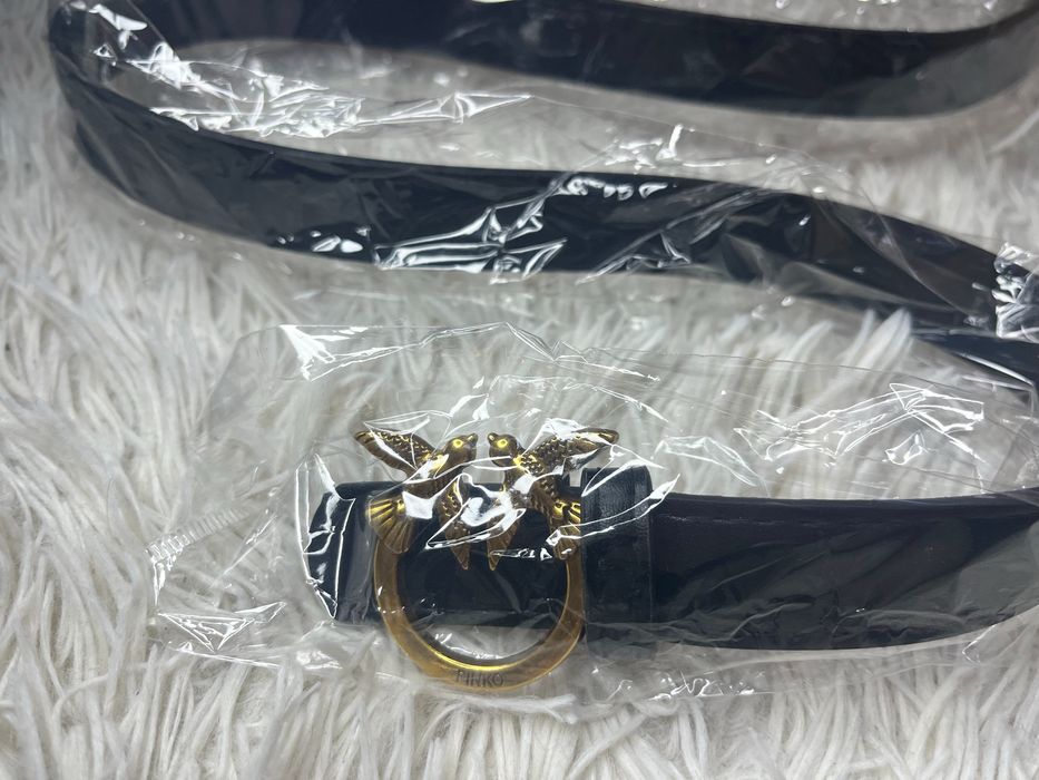 Колан Pinko черен и бял нови