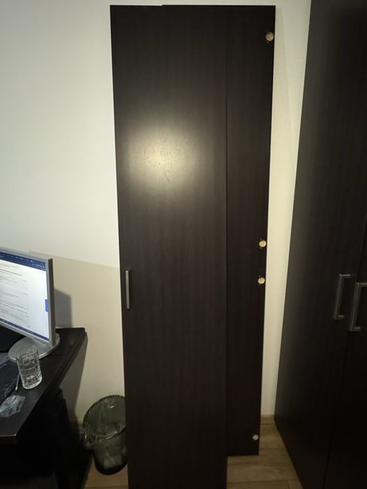 Usa ikea forsand black brown negru maro 50x229