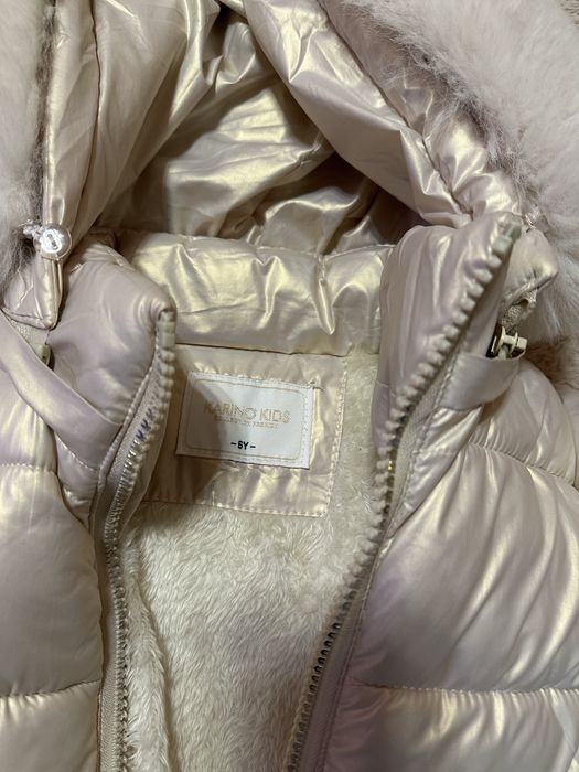 зимно пухено палто