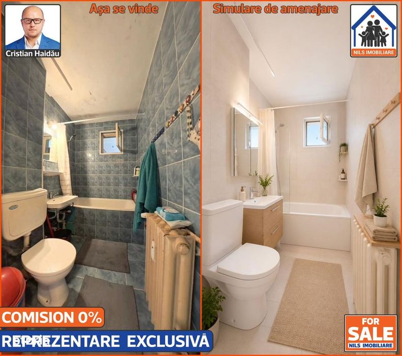De vanzare: Apartament cu 3 camere in Titan | Comision 0!