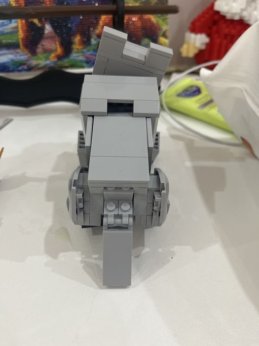 Лего майнкрафт собачка