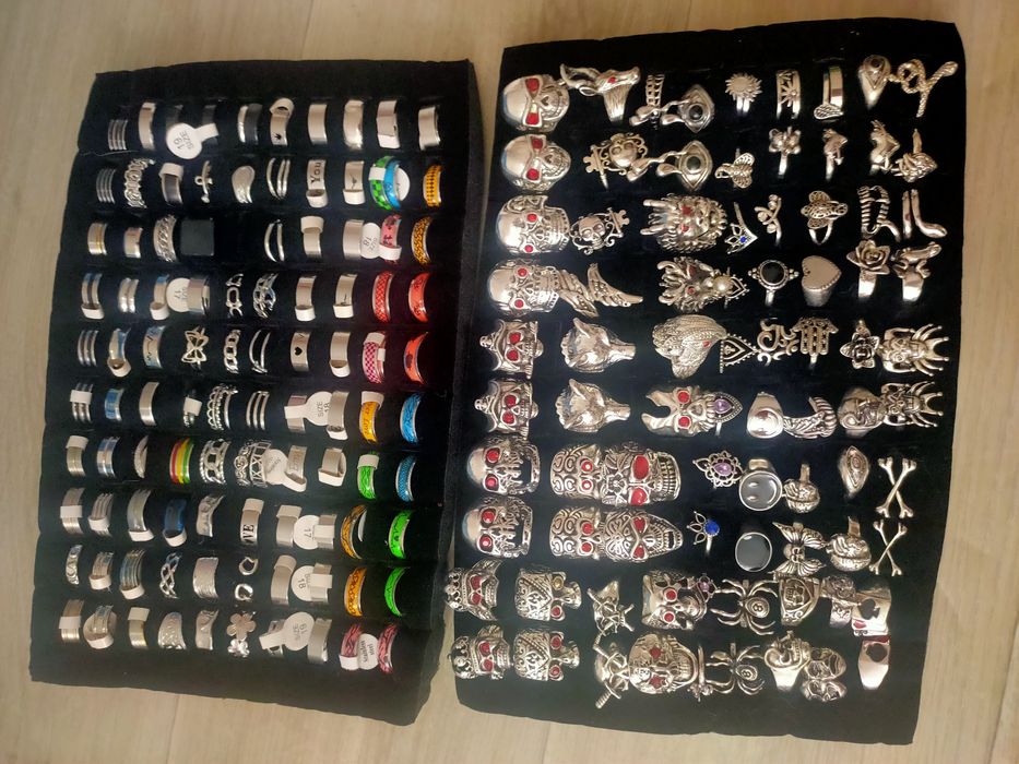 Inele otel inoxidabil diferite modele