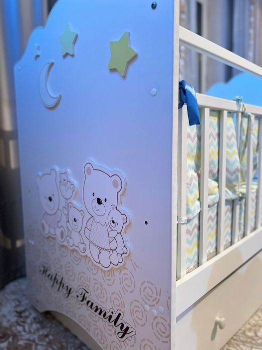 Продам детскую кровать-качалку