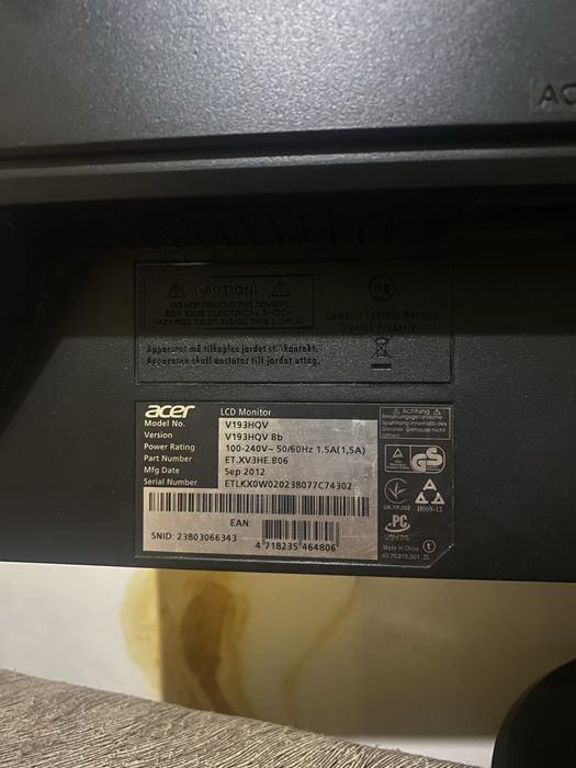 Продам монитор acer