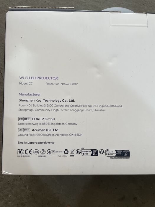 Video proiector akiyo O7