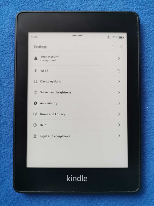 Kindle Paperwhite 10 Gen. PQ94WIF WiFi, Bluetooth, 6in, с подсветка