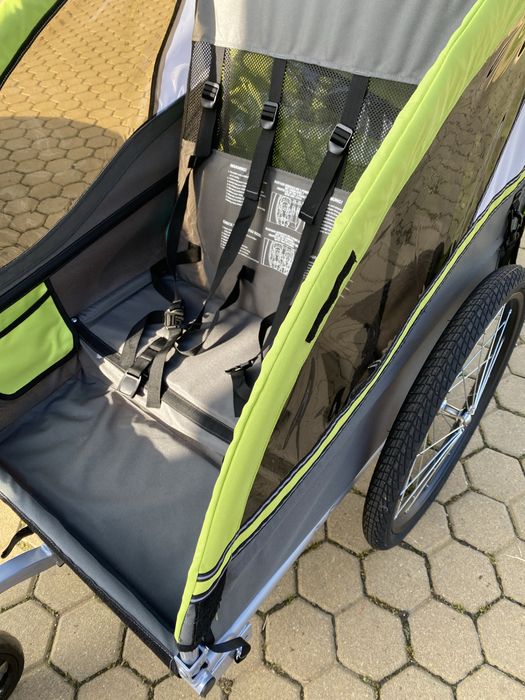 Рикша за велосипед - две деца