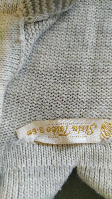 Комбинезон теплый вязаный