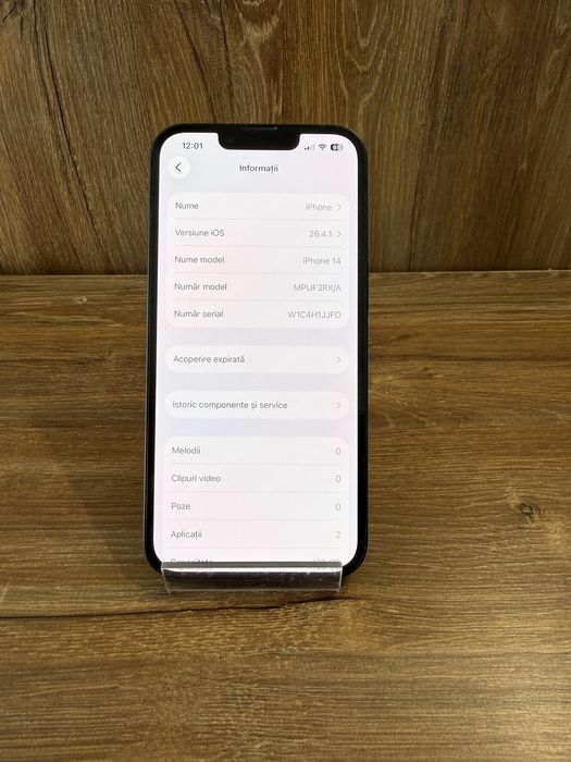 Iphone 14 - 128 GB, Midnight -Garantie