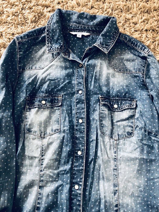 Cămașă blugi/ Denim/Etam