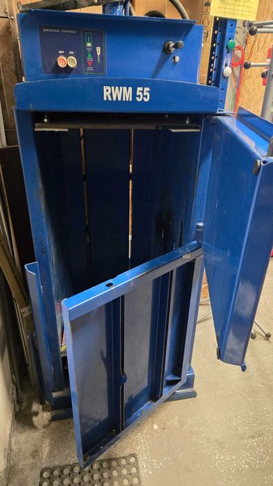 Хидравлична преса за  балиране на хартия, найлон, текстил