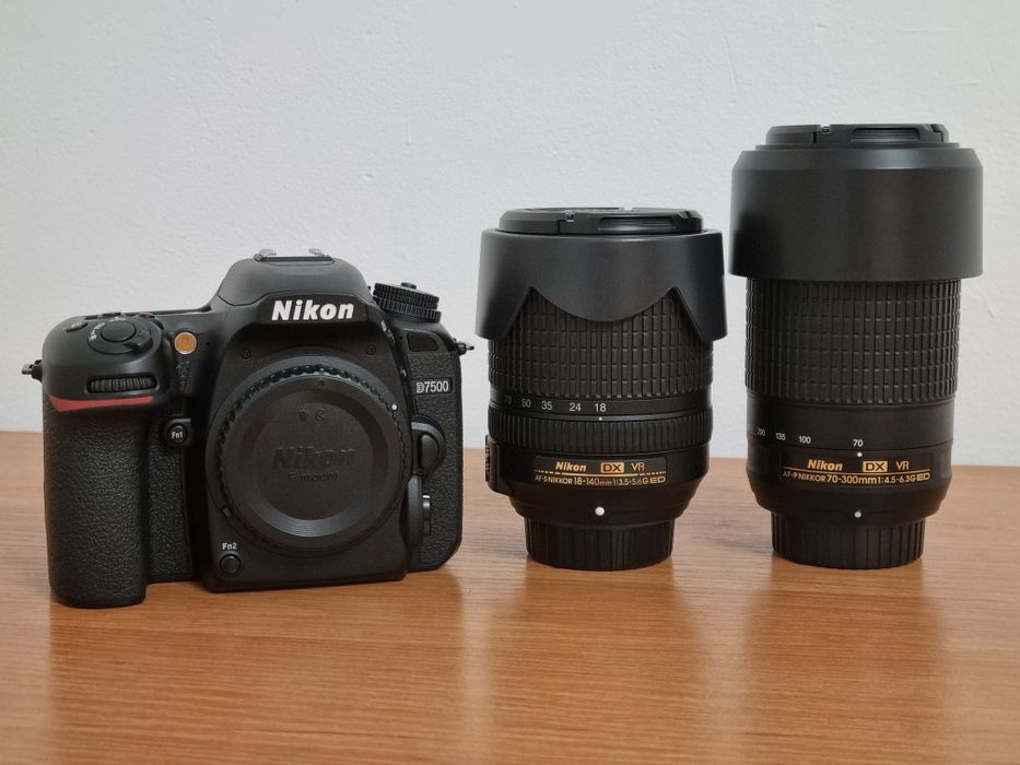 Nikon D7500 + 18-140 + AF-P 70-300