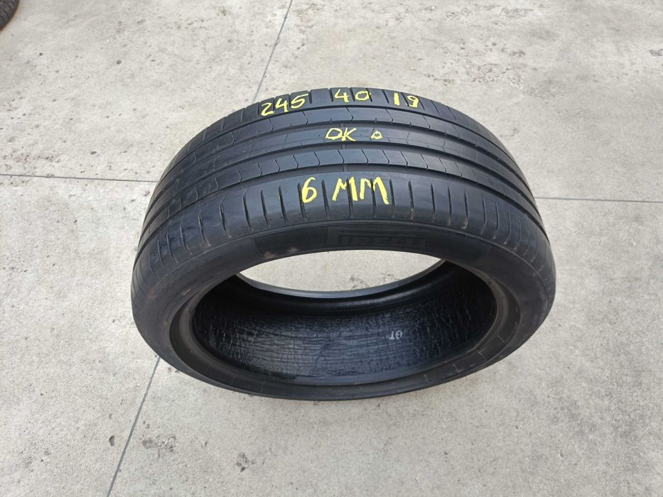 O anvelopa vara 245 40 19 pirelli p zero pz4 profil de 6 mm