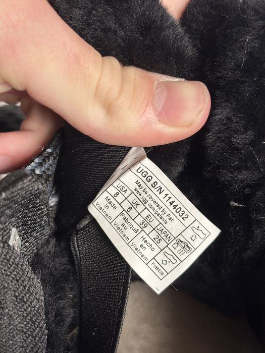 Ugg Lowmel Black Noi Originali