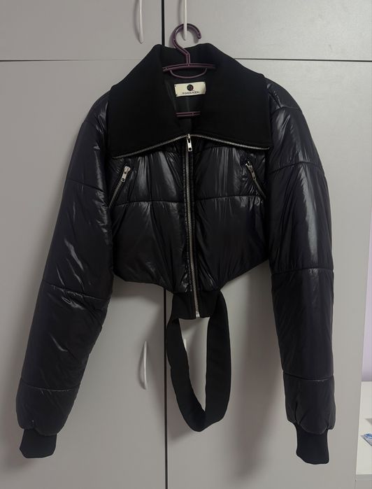 Якета (червено, черно, черен деним )