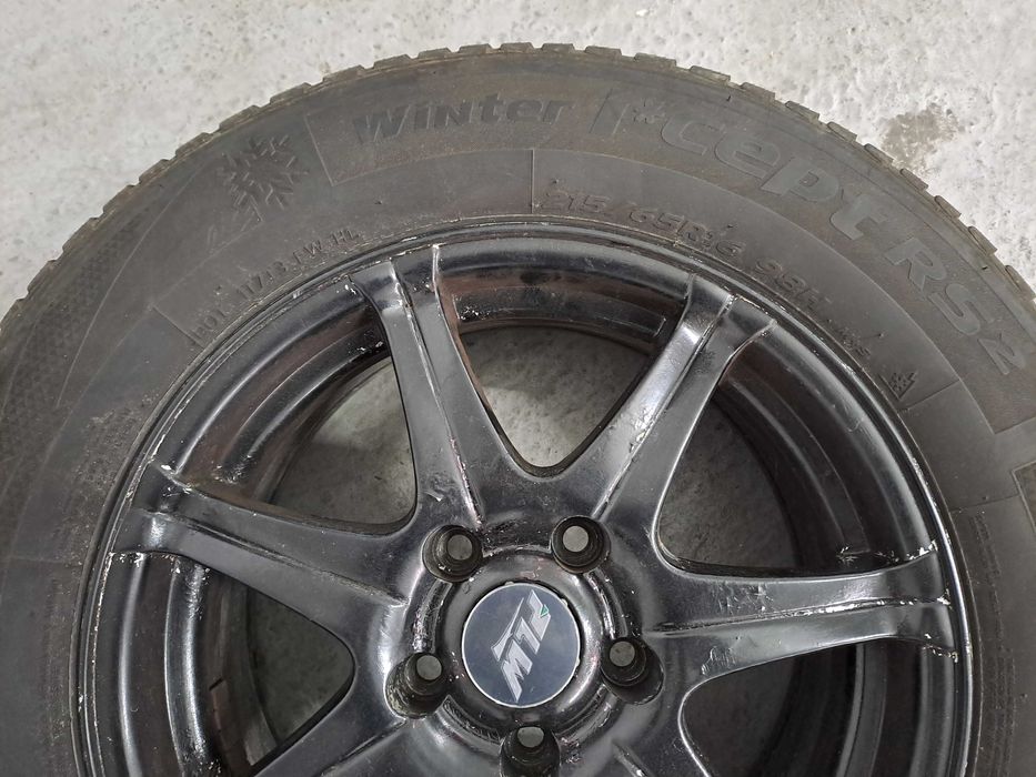 Vand 4 jante aliaj + anvelope de iarnă R16 SH