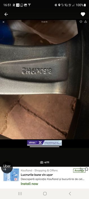 Jante 19  Tesla Model S cu cauciucuri iarna