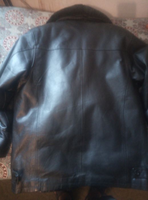 Куртка мужская, кожаная