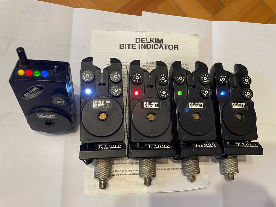 Delkim MK1 с Delkim Tx 2000 и Delkim Rx 2004 сигнализатори Делким