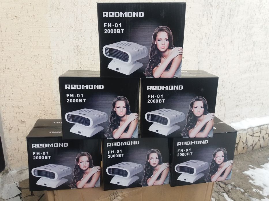 Обогреватели ветродуй REDMOND FH-01 2000BT Новые в упаковке