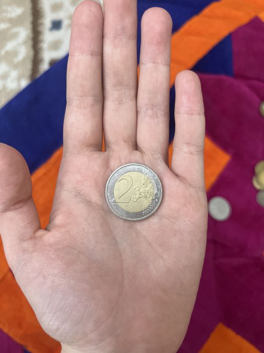 2 евро монета старая