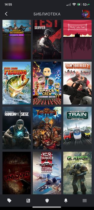 Steam account с играми